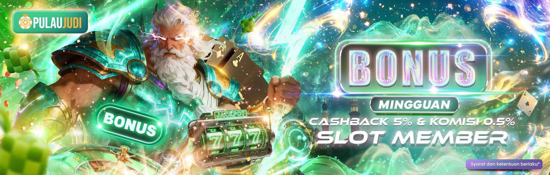 BONUS MINGGUAN SLOT
