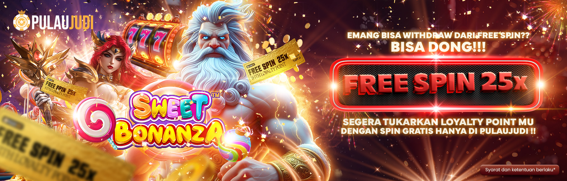 LOYALTY POINT X FREESPIN PULAUJUDI