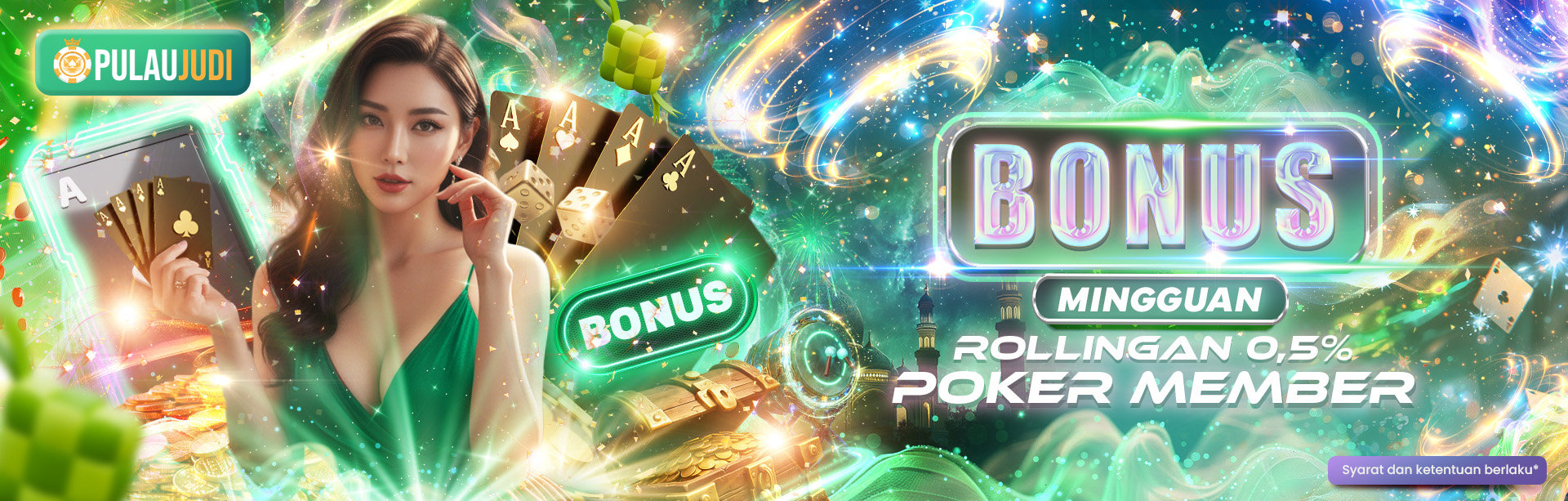 BONUS MINGGUAN POKER