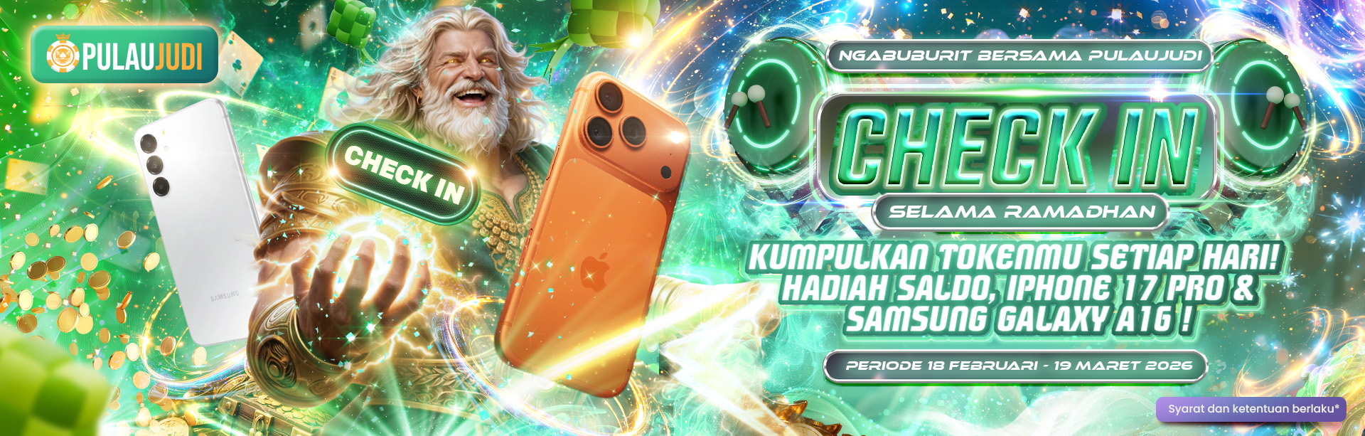 NGABUBURIT DAN LEBARAN BERSAMA PULAUJUDI